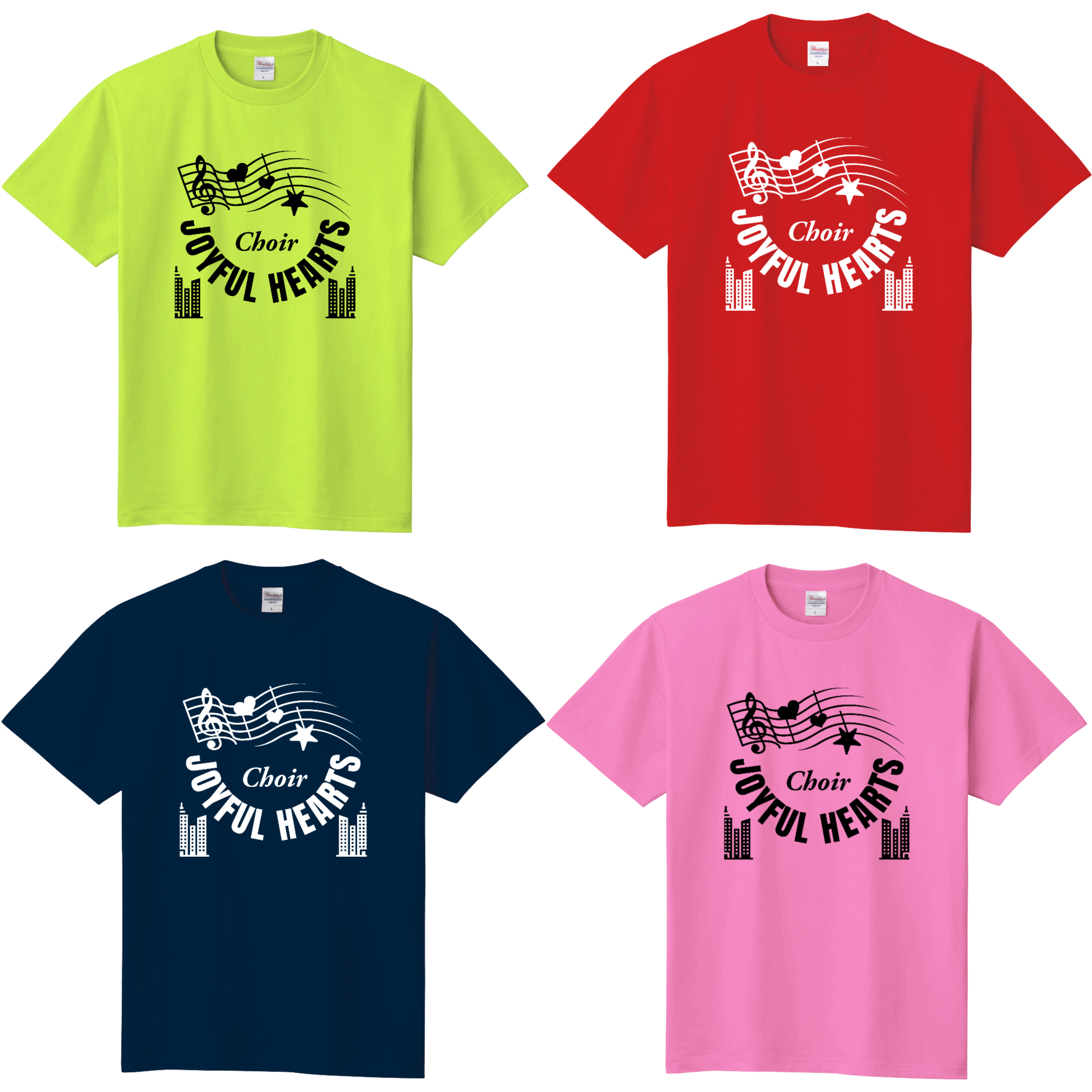 🎵 Joyful Hearts Choir オリジナルTシャツはこちらから👕
